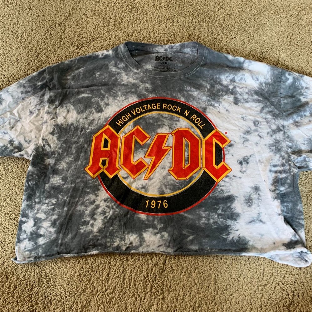 AC/DC crop top